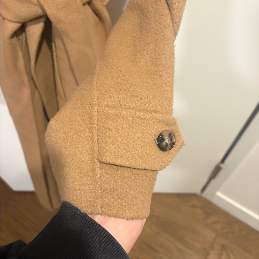 Reiss Camel Belted Trench Coat - Picture 4 of 8
